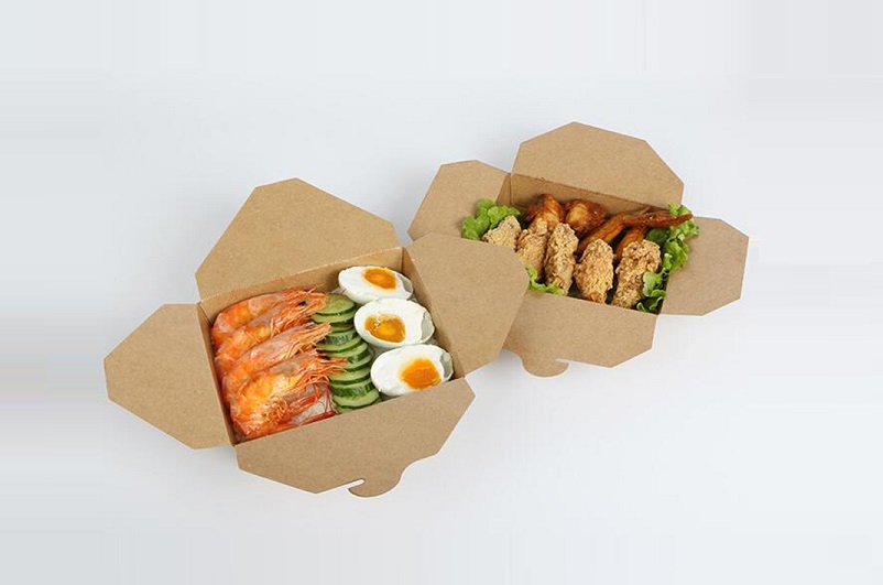 In hộp giấy đựng thức ăn nhanh đẹp mang tính sáng tạo
