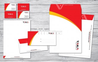 Bộ nhận diện thương hiệu TAKA