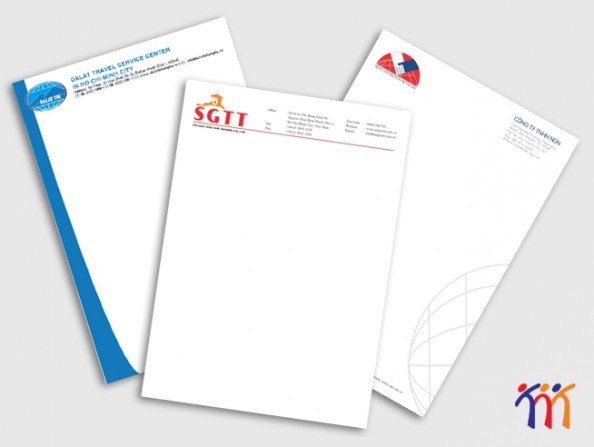 In tiêu đề thư Letter Head In tiêu đề thư Letter Head