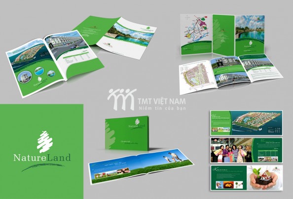 Bộ Kẹp file, Tờ gấp, Catalogue Địa ốc Thăng Long