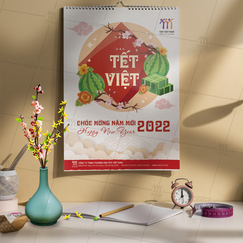 in lịch treo tường giá rẻ tai Hà Nội