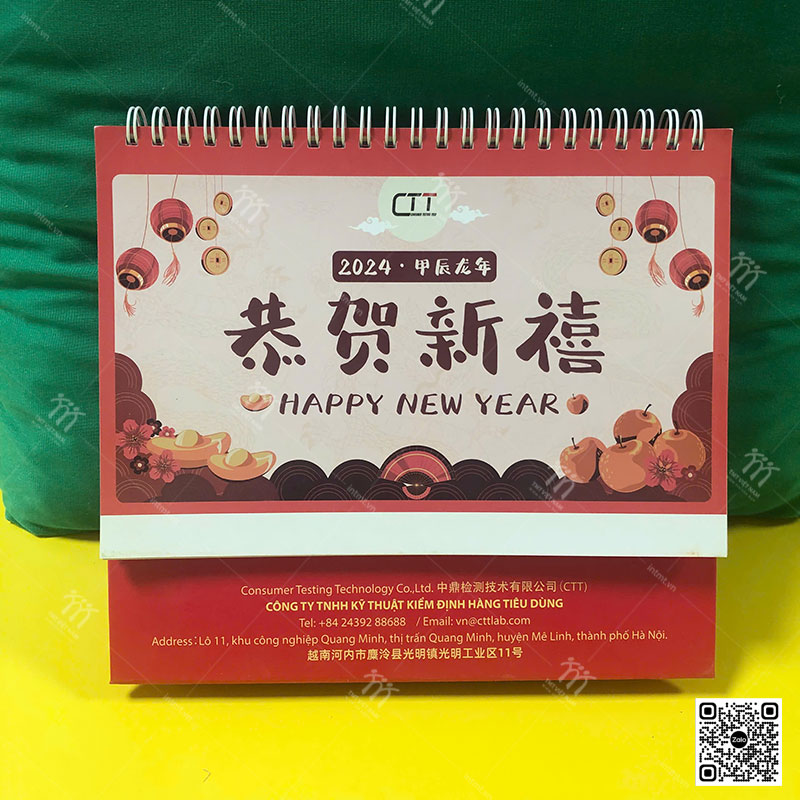dự án lịch CTT năm 2024