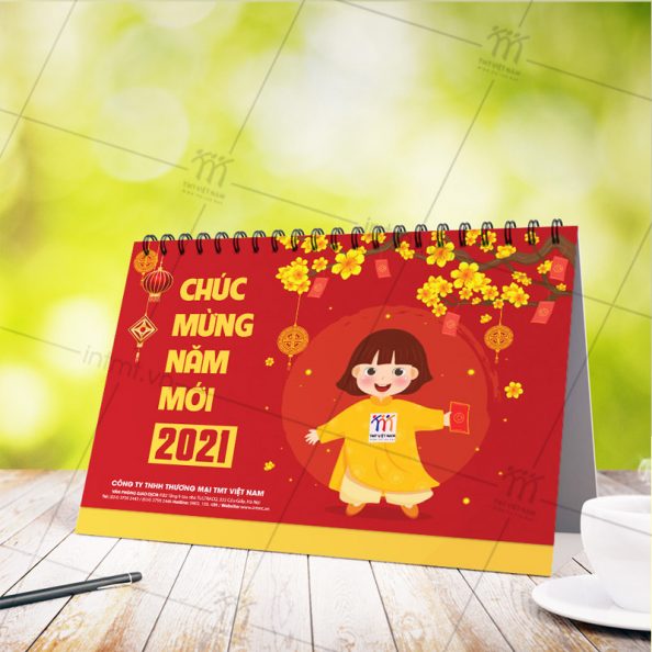 lịch để bàn lt15
