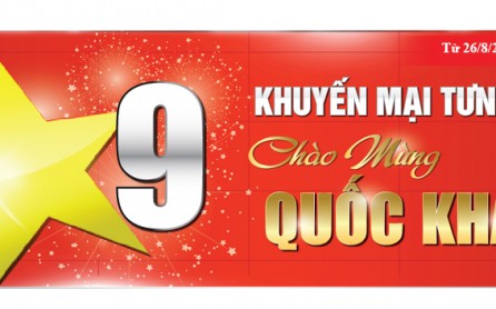 Chương trình khuyến mại 2/9