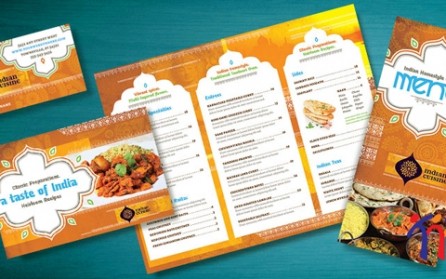 In nhanh menu thực đơn nhà hàng