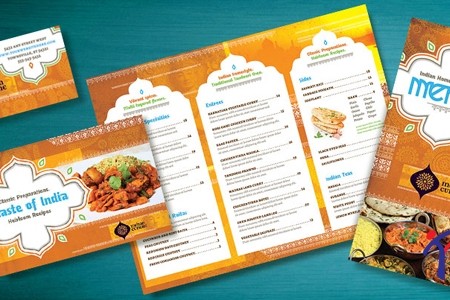 In nhanh menu thực đơn nhà hàng