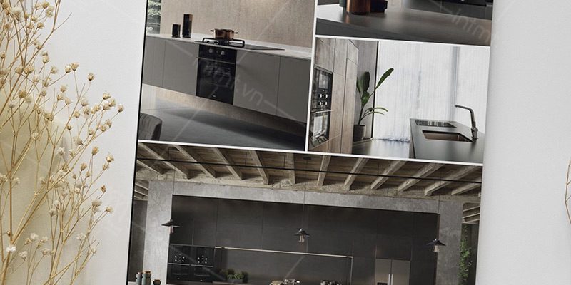 Bố cục mẫu catalogue thiết bị nhà bếp teka trang bìa