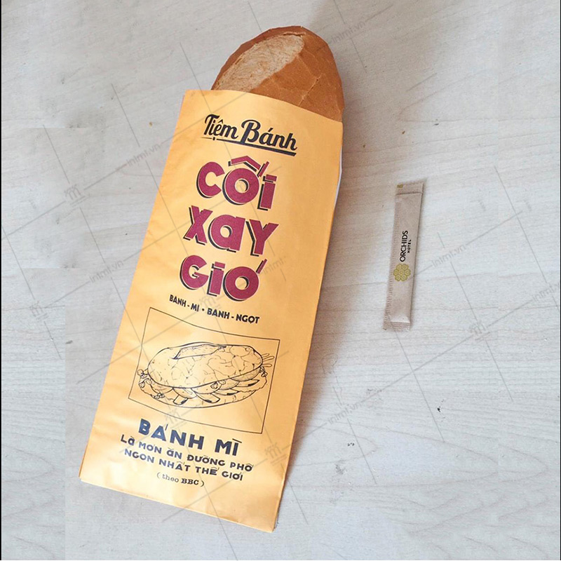 mẫu túi giấy đựng bánh mì 5