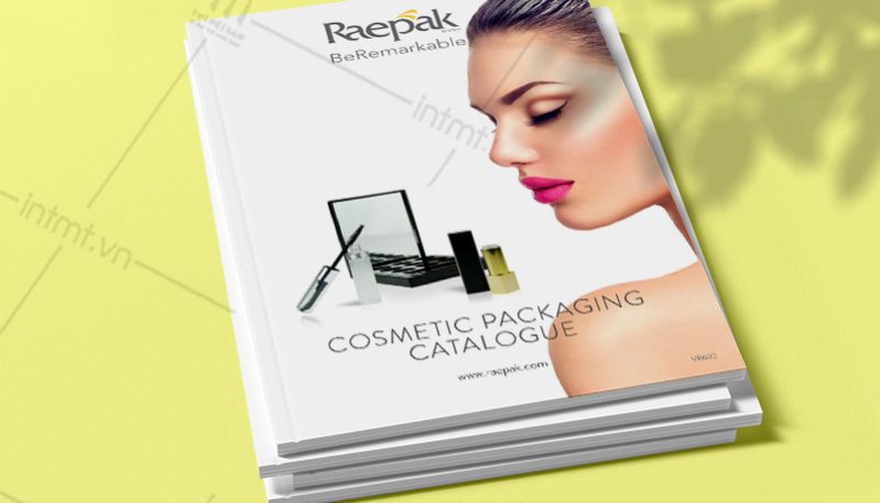 in bìa catalogue chất liệu giấy mềm
