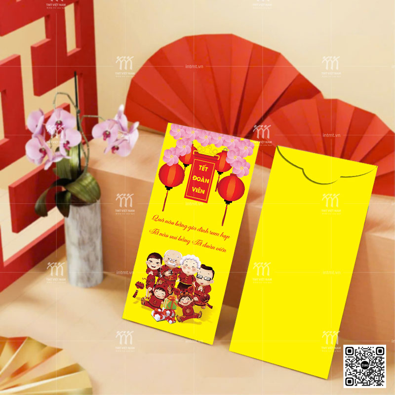 mẫu lì xì gia đình