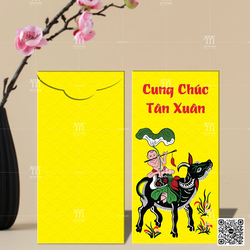 mẫu lì xì tranh đông hồ
