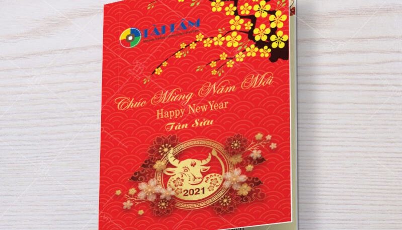 thiệp chúc tết mẫu 6