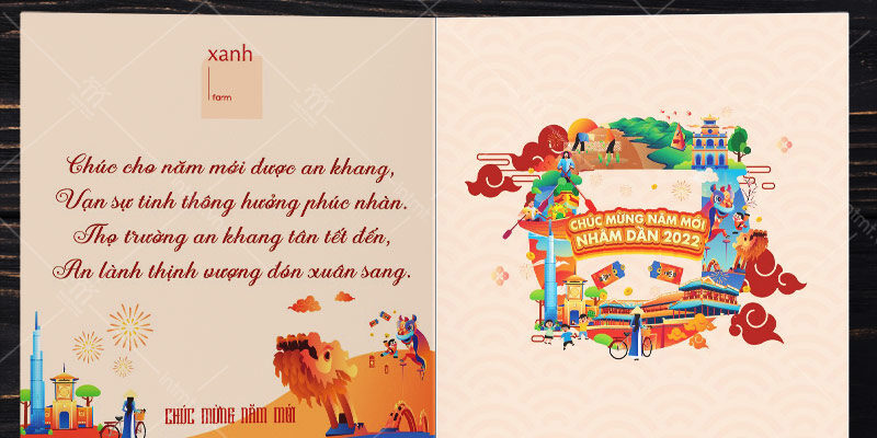 câu chúc in thiệp tết ý nghĩa