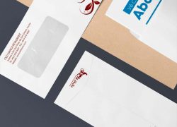 mẫu phong bì bóng kính cửa sổ