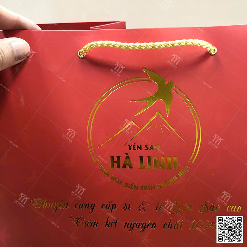 túi giấy đựng yến sào TG31-3