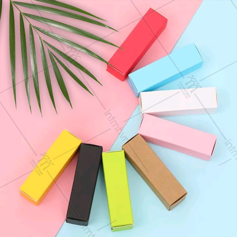hộp giấy đựng son màu pastel