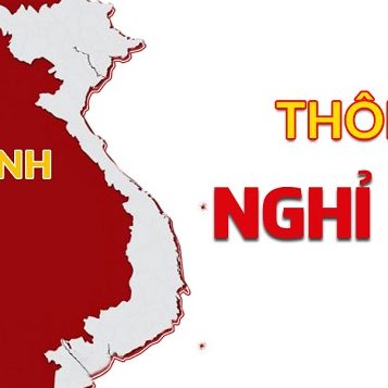 THÔNG BÁO LỊCH NGHỈ LỄ QUỐC KHÁNH 02/09/2018