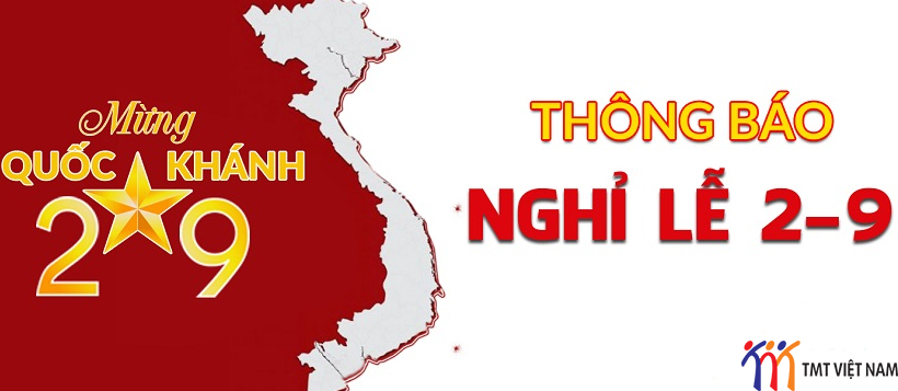 THÔNG BÁO LỊCH NGHỈ LỄ QUỐC KHÁNH 02/09/2018