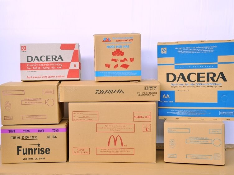 In thùng carton giá rẻ, các mẫu thùng carton hiện nay