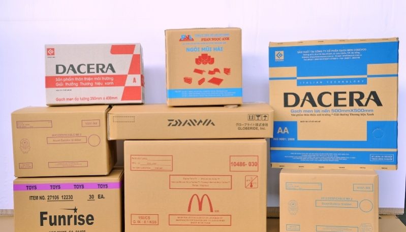 In thùng carton giá rẻ, các mẫu thùng carton hiện nay