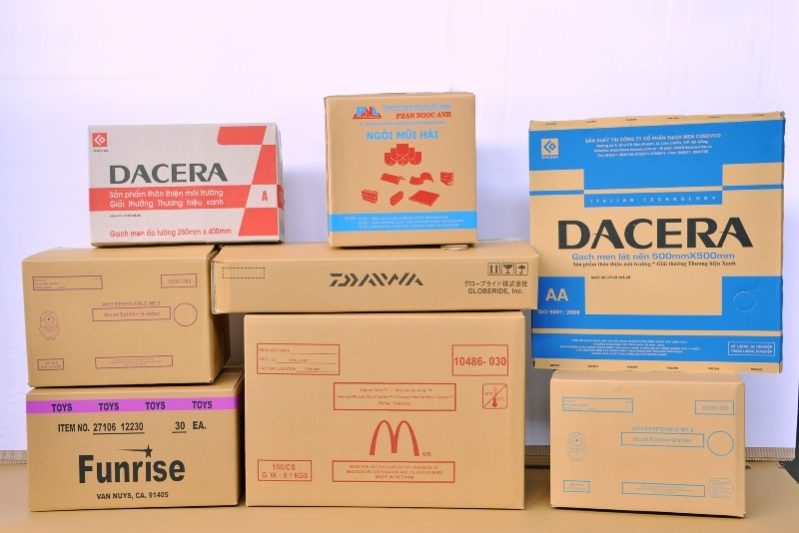 In thùng carton giá rẻ, các mẫu thùng carton hiện nay