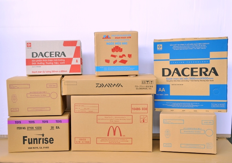 In thùng carton giá rẻ, các mẫu thùng carton hiện nay
