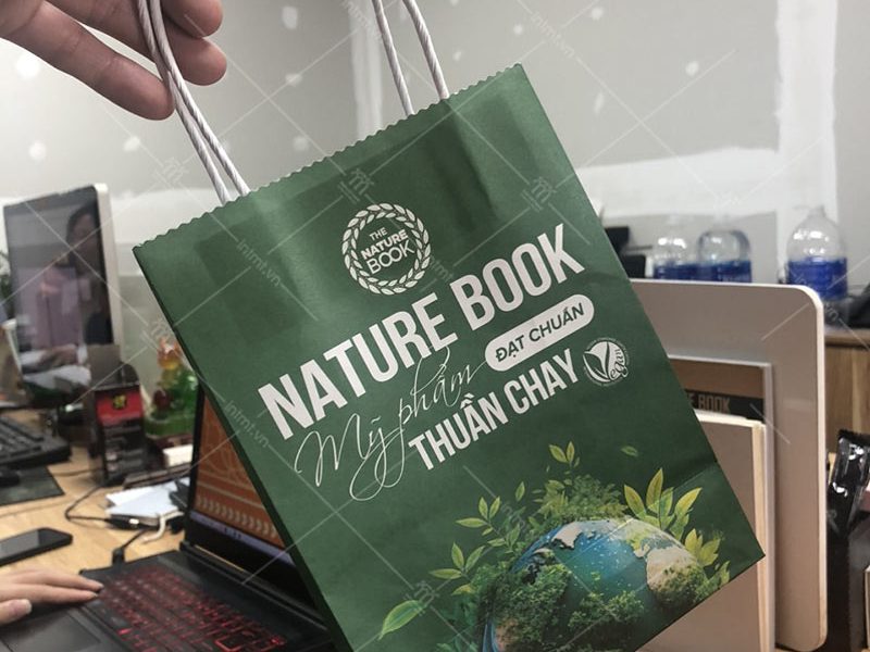 quy trình in túi giấy, hoàn thiện sản phẩm
