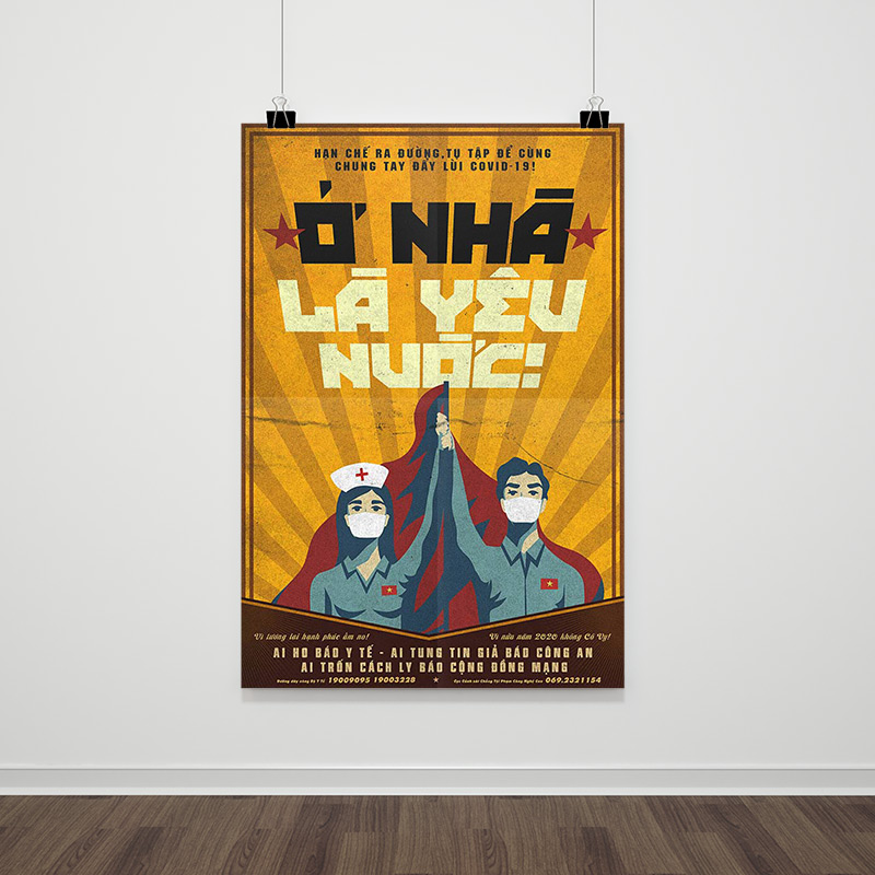 Mẫu poster cổ động