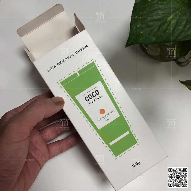 hộp mỹ phẩm gia công cán màng