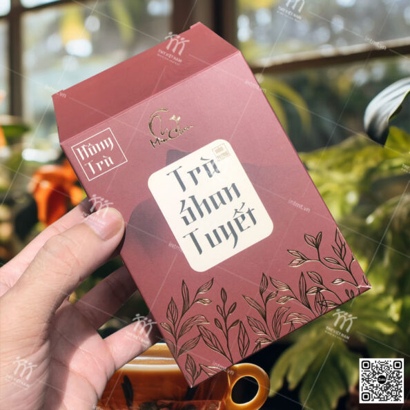 mẫu hộp giấy đựng trà HG10