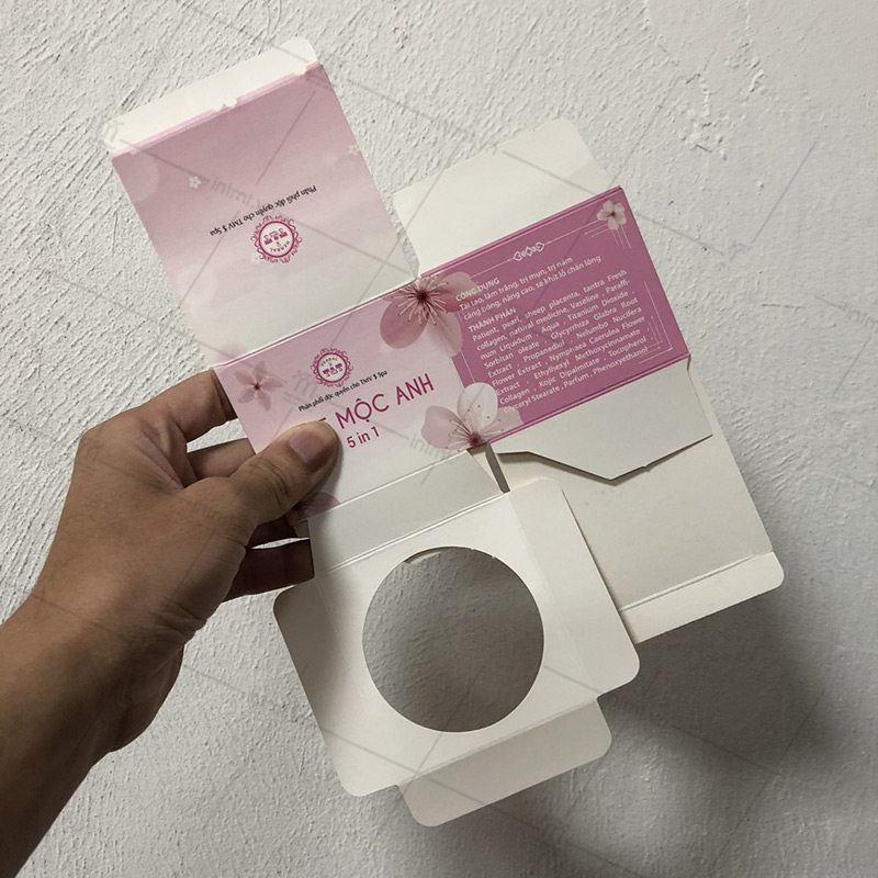 hộp giấy mã sản phẩm HG18 - 6
