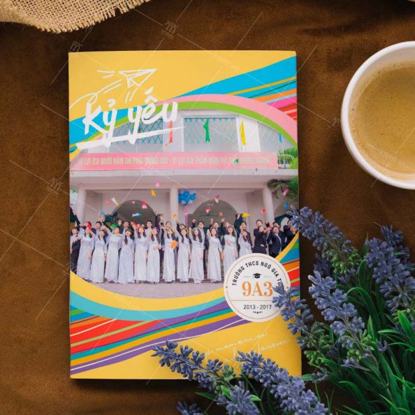 kỷ yếu cấp 2 ảnh bìa