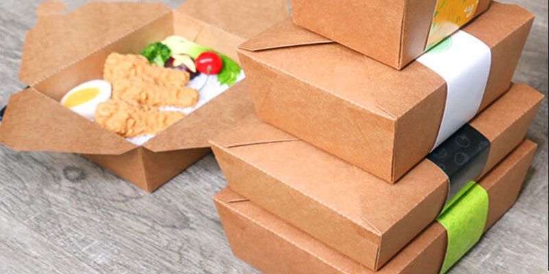 in hộp giấy đựng thực phẩm chất lượng