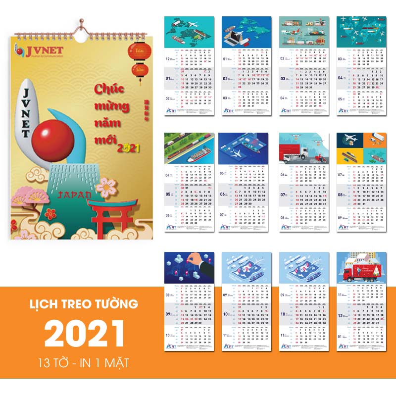 in lịch tết treo tường 2021