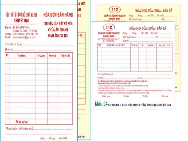 mau-hoa-don-ban-le-2-lien mẫu in hóa đơn bán lẻ liên 2
