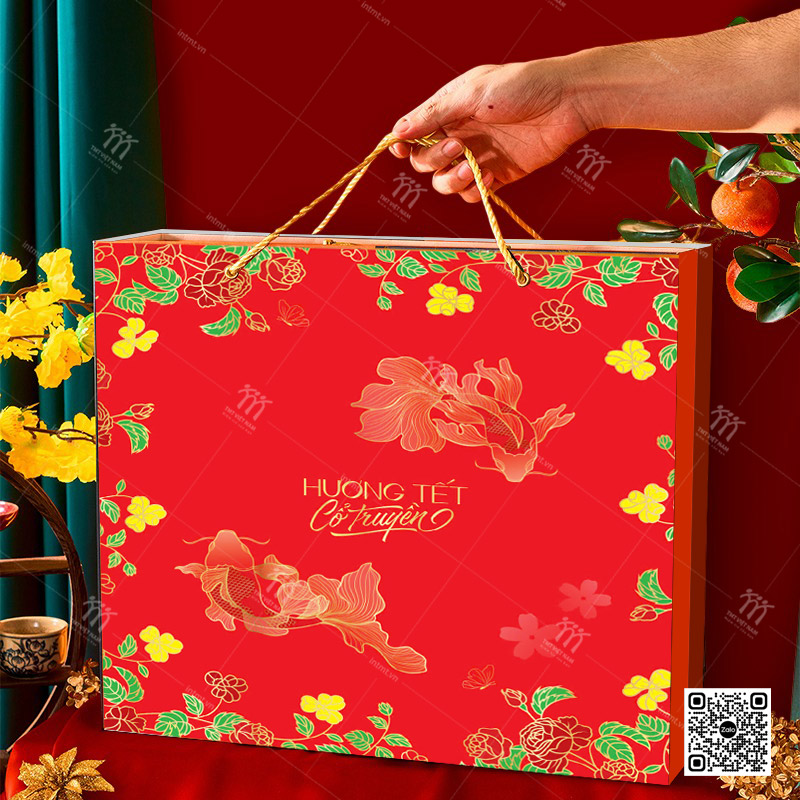 mẫu túi giấy quà tết TG31