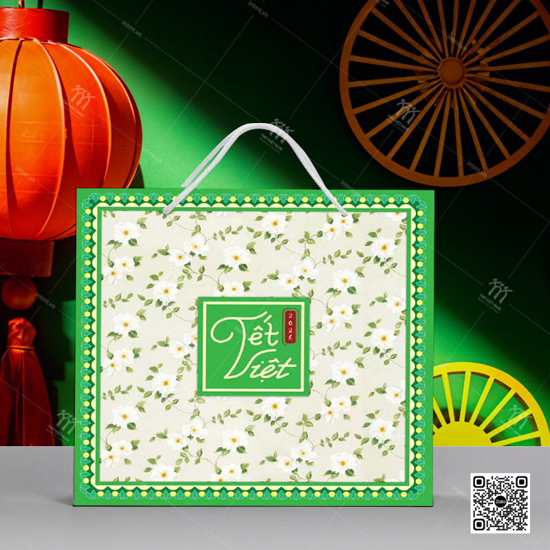 Mẫu túi giấy quà tết TG32