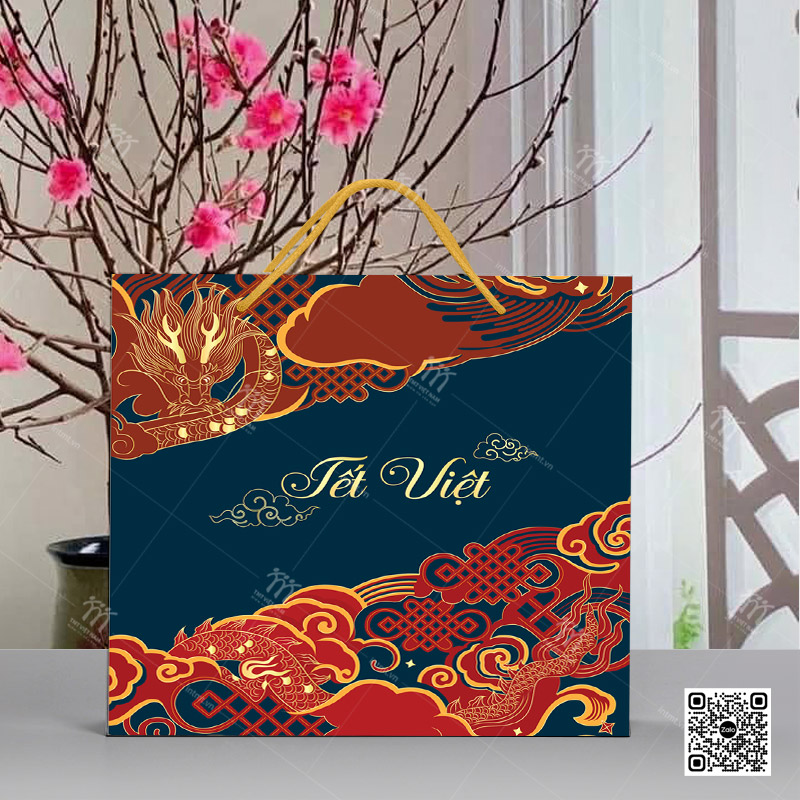 Mẫu túi quà tết ấn tượng