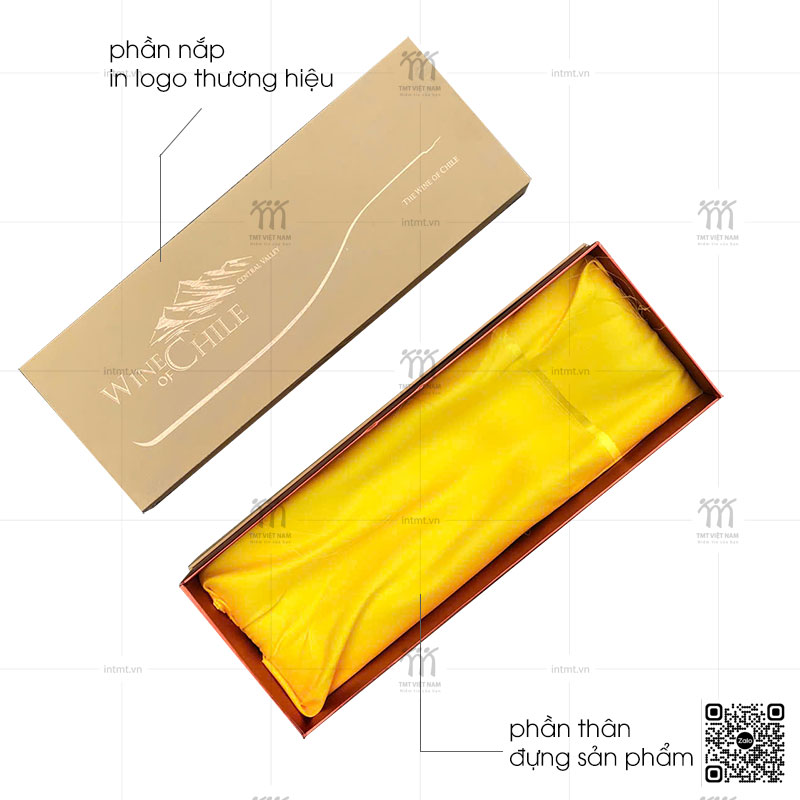 hộp đựng rượu dạng âm dương nắp rời