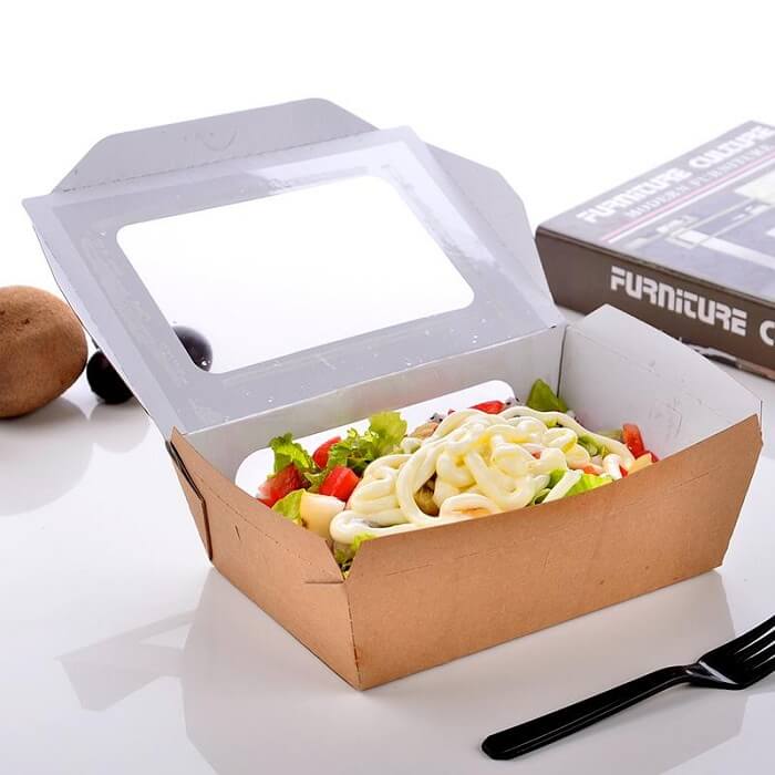 mẫu hộp giấy đựng thức ăn nhanh chất lượng