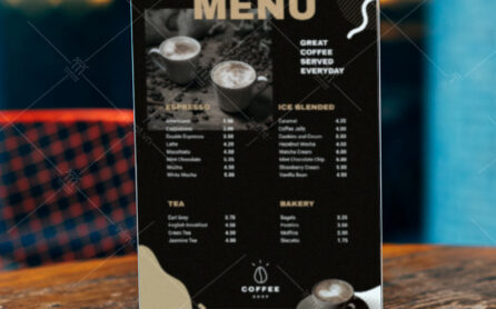 in-menu-quan-ca-phe in menu quán cà phê