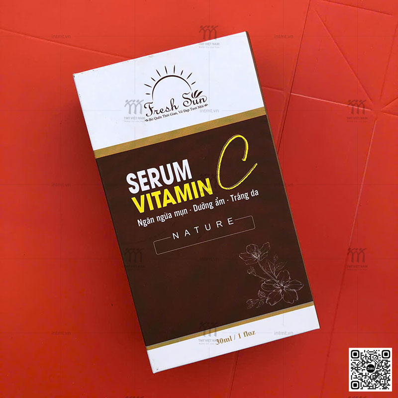 mẫu hộp mỹ phẩm 1 chai serum