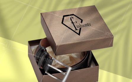 hop-dung-day-lung-kraft Hộp đựng dây lưng bồi giấy kraft