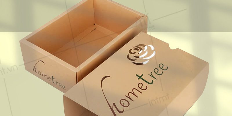 mẫu hộp giấy kraft kéo mở