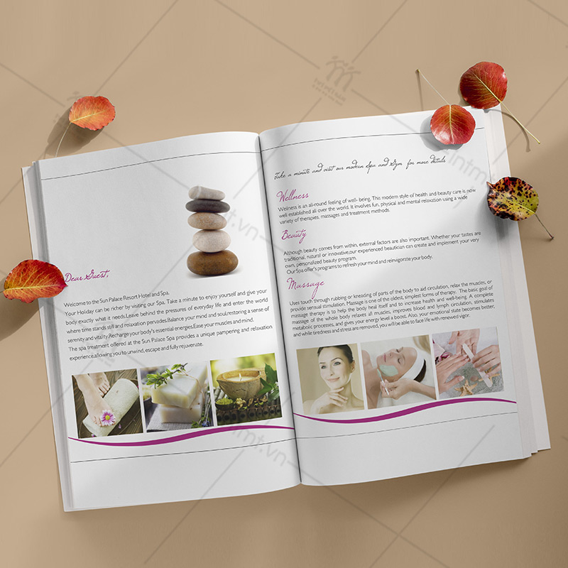 catalogue dịch vụ spa Sun place hotel 2