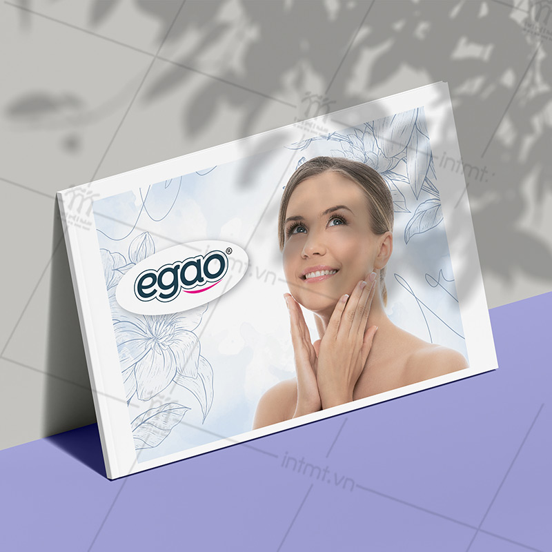 mẫu catalogue thương hiệu EGAO trang bìa