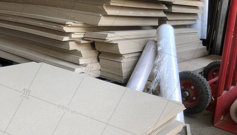 chất liệu carton lạnh nguyên tấm