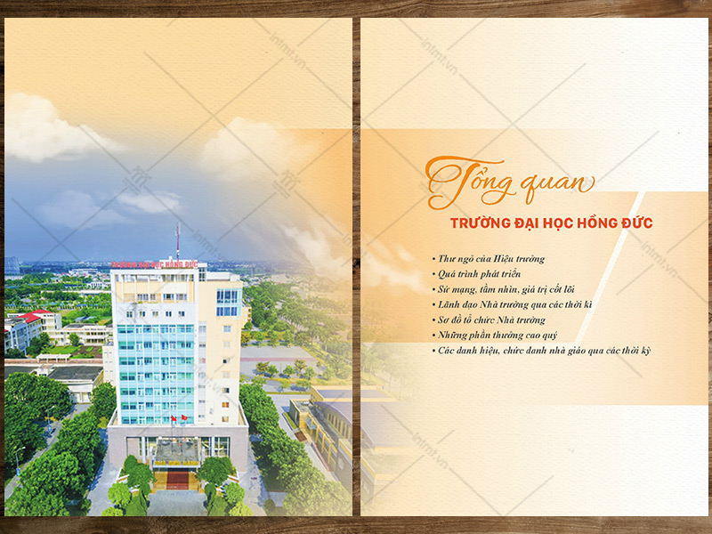 bố cục kỷ yếu thành lập trường 2
