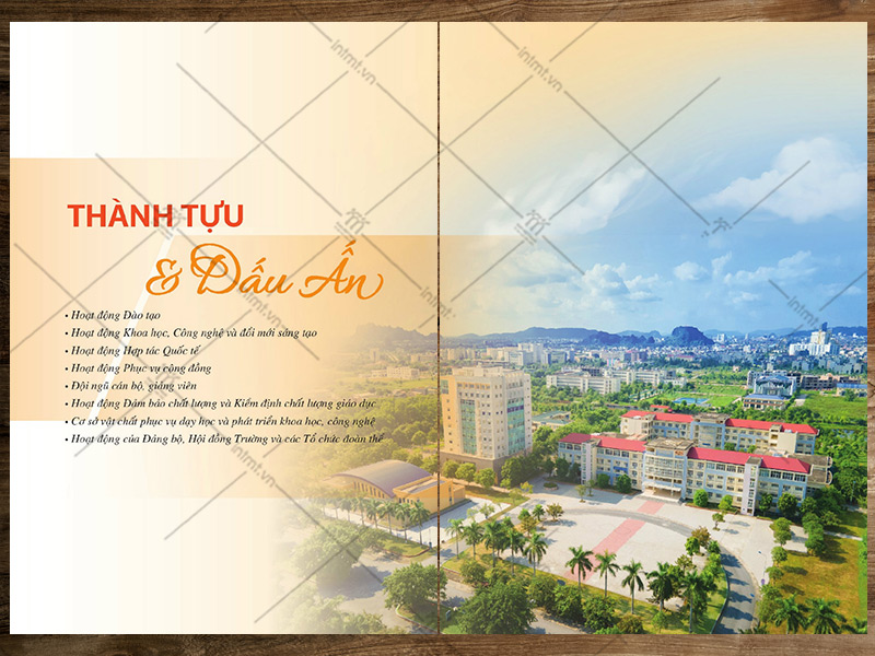 bố cục kỷ yếu thành lập trường 8