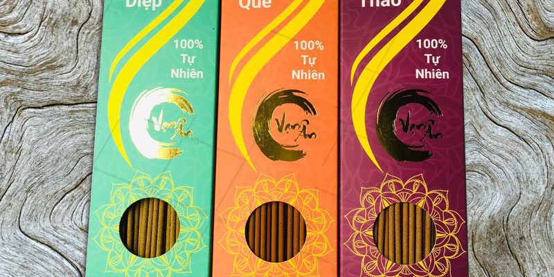 thiết kế mẫu hộp giấy đựng que nhang